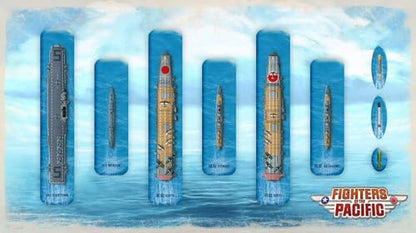 Don't Panic Games | Fighters of The Pacific - Théâtre Expansion (Extension) | Board Game | Ages 14+ | 2 Players | 120 Minutes