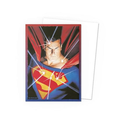 Dragon Shield Art Sleeves | Limited Edition - Superman 1 | 100 CT - Smooth & Tough Premium TCG Sleeves | Compatible with Pokemon, One Piece & Magic the Gathering - color: Superman 1