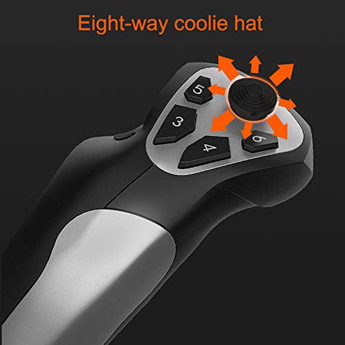 USB Flight Stick PC Joystick Controller Simulator Gamepad Wired Gaming Control for Flight Stick Simulation Games New