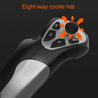 USB Flight Stick PC Joystick Controller Simulator Gamepad Wired Gaming Control for Flight Stick Simulation Games New
