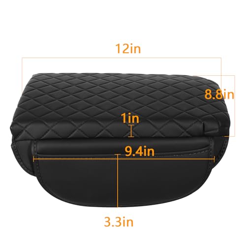 Console Cushion Cover for Toyota Tacoma 2005-2015 | SR SR5 Off-Road PreRunner TRD-Sport pro Limited Tacoma Organizer Armrest Storage Box Cover Tacoma Accessories - size: for 2005-2015 Tacoma