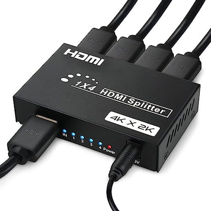 HDMI Splitter 1 in 4 Out, 4Kx2K @30Hz - size: HDMI 1x4