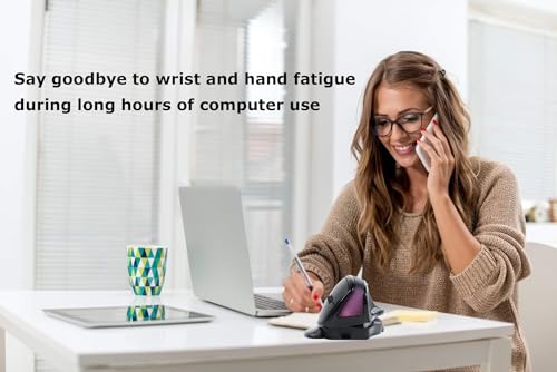 Wireless Mouse Large Angle Adjustable Ergonomic Vertical Upright Carpal Tunnel Ergo Right Hand 6 buttons USB Optical Mice for PC Laptop Computer Gift,3600 DPI,Removable Palm Rest,RGB Light
