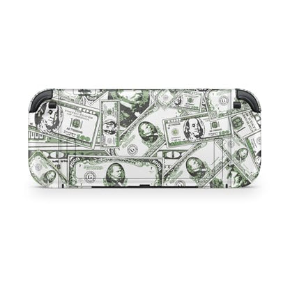 Glossy Glitter Gaming Skin Compatible with Nintendo Switch 2 Console Only - Phat Cash - Premium 3M Vinyl Protective Wrap Decal Cover - Easy to Apply | Crafted in The USA by MightySkins - color: Phat Cash, size: Switch 2 Console Skin Only, style: Glossy Gl
