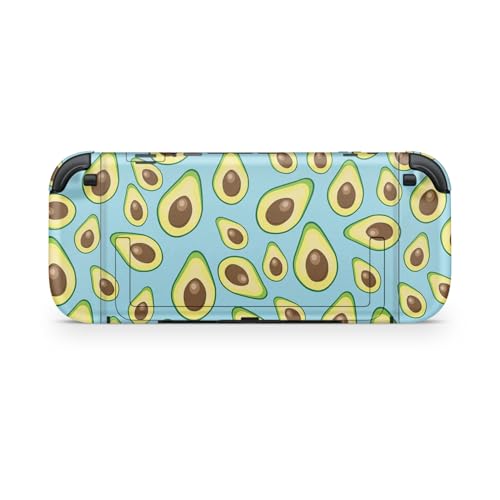 Gaming Skin Compatible with Nintendo Switch 2 Console Only - Blue Avocados - Premium 3M Vinyl Protective Wrap Decal Cover - Easy to Apply | Crafted in The USA by MightySkins - color: Blue Avocados, size: Switch 2 Console Skin Only, style: Matte Finish