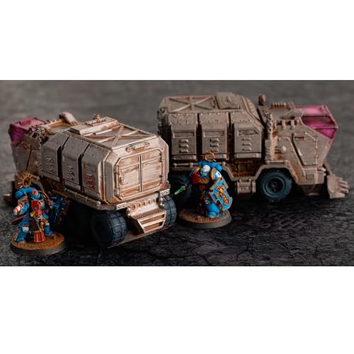 Castograd Laboris Heavy Trucks Miniature Grimdark Vehicle Set