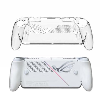 Transparent PC Protective Cover For ROG XBOX Ally X Game Console All-around Protection Scratch-proof Shockproof Impact-resistant Sweat-proof Sleeve Case Gaming Accessories