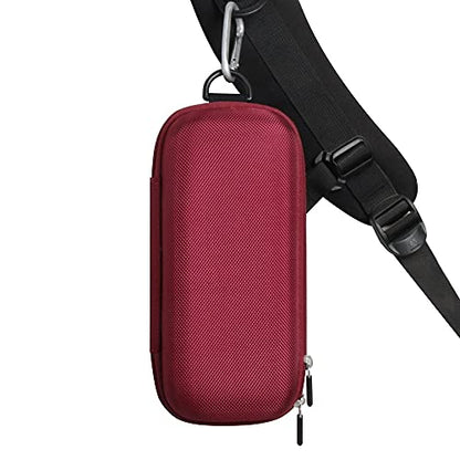 Hermitshell Hard Travel Case for Ortizan Portable Bluetooth Speaker IPX7 Waterproof Wireless Speaker (Wine Red) - color: Wine Red