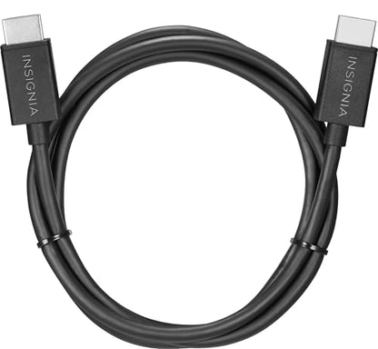 INSIGNIA 4K Ultra HD HDMI Cable – High-Speed 18Gbps, HDR, ARC, Ethernet – Compatible with TV, Monitor, PS5, Xbox, Blu-ray, Laptop (HDMI Cable, 4 ft) - size: 4 ft, style: HDMI Cable