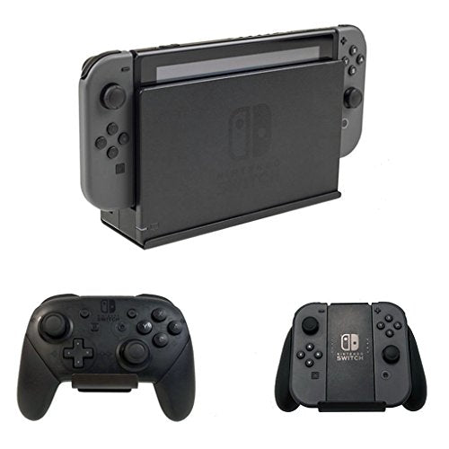 HIDEit Switch Mount - Wall Mount for Nintendo Switch and (2) Controller Mounts - Made in USA - size: Bundle: Mount + (2) Uni-C