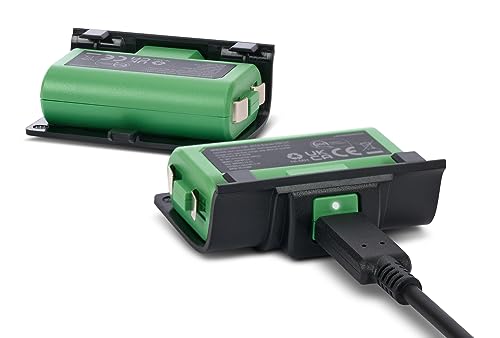 PowerA Play & Charge Kit for Xbox Series X|S and Xbox One - Green - style: Play & Charge Kit