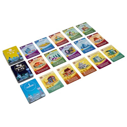 Machi Koro 2 Board Game - New Adventures Await in Your Quirky City! Fast-Paced Dice Rolling Strategy Game for Kids and Adults, Ages 10+, 2-5 Players, 45 Minute Playtime, Made by Pandasaurus Games