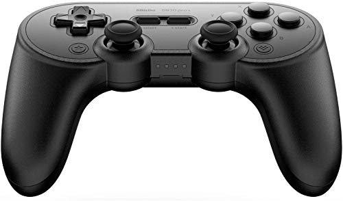 8Bitdo Sn30 Pro+ Bluetooth Controller Wireless Gamepad for Switch, PC, macOS, Android, Steam and Raspberry Pi (Black Edition)