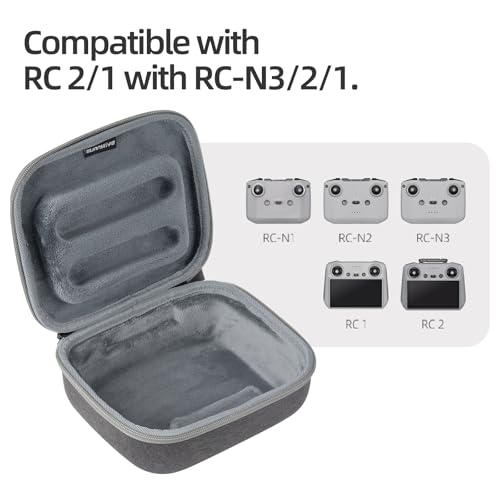 Storage Bag for DJI Mini 5 Pro Drone Accessories, Portable Carrying Case for DJI Mini 5 Pro RC 2/RC-N3 Remote Controller, Hard Shell Travel Case Kit