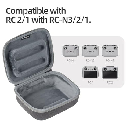 Storage Bag for DJI Mini 5 Pro Drone Accessories, Portable Carrying Case for DJI Mini 5 Pro RC 2/RC-N3 Remote Controller, Hard Shell Travel Case Kit