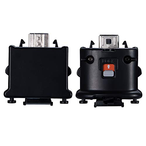 NC Motion Plus Adapter Replacement for Wii Motion Plus Adapter-Sensor Accelerator and wii Remote Controller compatible (Black 1 Pcs) - color: Black 1 pcs