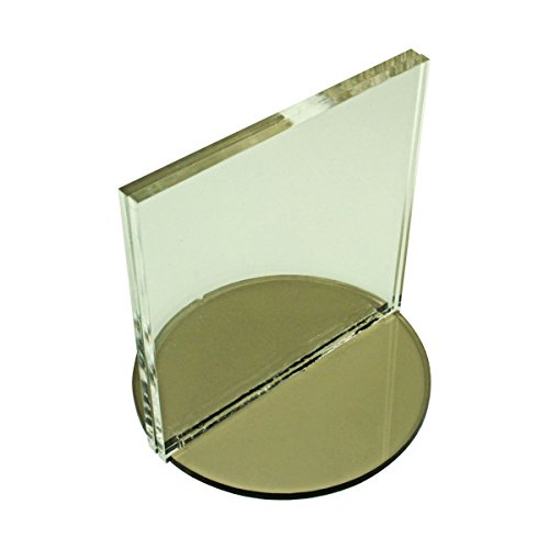 LITKO Paper Figure Stand | Compatible with D&D | 3x3-Inch Round | Reusable clear standee & card holder | Print & Play, Pathfinder & RPG ready | Glue assembly required