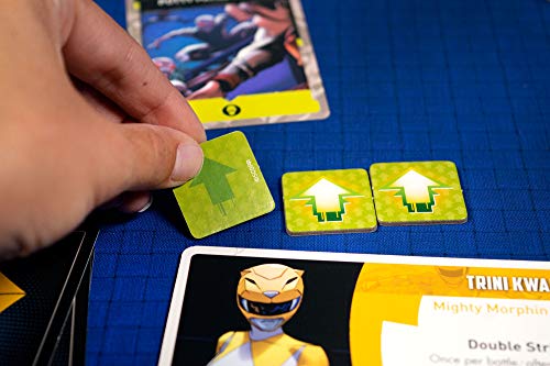 Renegade Game Studios Power Rangers: Heroes of The Grid for 14 years | Cooperative Strategy Game for 2-5 Players, Includes Miniatures and Combat Cards, Save Angel Grove from Rita Repulsa
