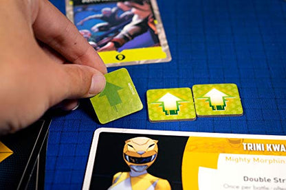Renegade Game Studios Power Rangers: Heroes of The Grid for 14 years | Cooperative Strategy Game for 2-5 Players, Includes Miniatures and Combat Cards, Save Angel Grove from Rita Repulsa