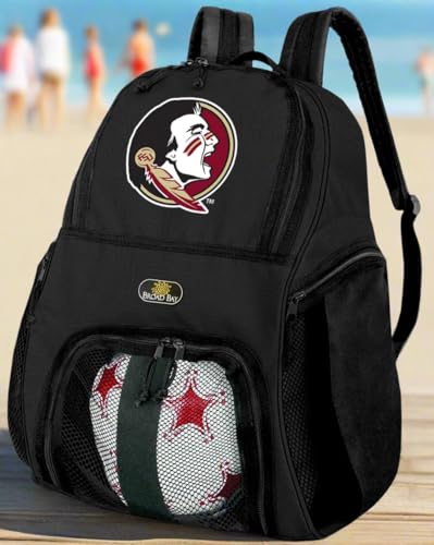 Broad Bay Florida State Soccer Backpack or FSU Volleyball Bag Practice Gear Bag
