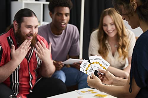 Moose The Worst-Case Scenario Card Game, Family Party Game, Ages 10+ | Rank worst-case scenarios 1-5 to score points, 3-6 players; card game for kids and adults ages 10+ - style: Family Version