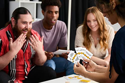 Moose The Worst-Case Scenario Card Game, Family Party Game, Ages 10+ | Rank worst-case scenarios 1-5 to score points, 3-6 players; card game for kids and adults ages 10+ - style: Family Version