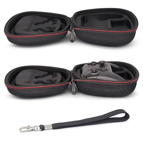 sisma Carrying Case Compatible with Nintendo Switch 2 Pro Controller, Hard Shell Original Switch Controller Protection Portable Travel Protective Case, Black - color: Black