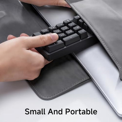 Wireless Numeric Keyboard | Mechanical Number Pad with RGB LED Backlit Wireless 2.4G/Bluetooth 5.0/Wired USB-C Rechargeable Numeric Keypad for Win/Mac - color: Black