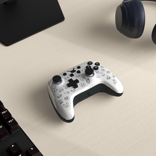 PowerA Enhanced Nintendo Switch and Switch 2 Wired Controller - Pikachu Black & Silver, Officially licensed - color: Pikachu Black & Silver