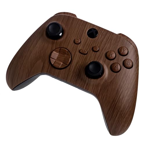 Crazy Controllerz Customz Series Custom Wireless Controller for Xbox One Series X S PC - Rich Mahogany Design - color: XS RICH MAHOGANY