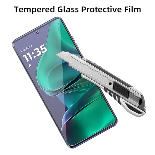 4 Pack Glass Screen Protector for Motorola Moto G Stylus 2025/2026 | XT2517 [9H Hardness]-HD Screen Tempered Glass, Scratch Resistant,Easy Install [Case Friendly] - size: Moto G Stylus 2025 / 2026