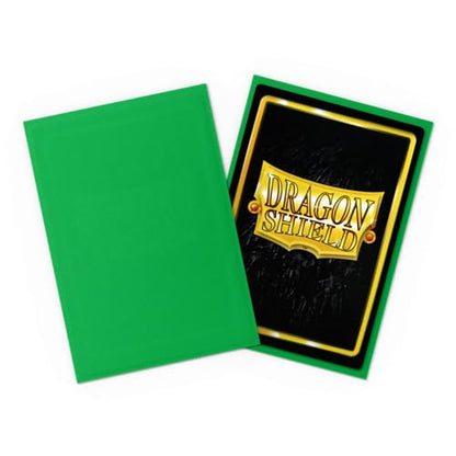 Dragon Shield | Japanese Size Card Matte Sleeves | 60 CT - Smooth & Tough Premium TCG Sleeves - Compatible with Yu-Gi-Oh, Naruto, Cardfight & Vanguard | Apple Green - color: Apple Green Matte