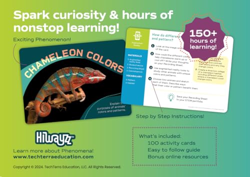 STEM Activity Cards Ages 8+ | 100 Cards for Classroom Activities | Over 150 Hours of Hands-On Science Exploration | Teacher Must-Haves - style: Ages 8+