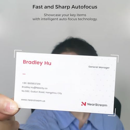 NearStream 2K Webcam for PC, 1080p 60fps, Autofocus, Noise-Canceling Mic | 2K at 30fps, 60°/75°/95° FOV, Software Control, Plug & Play, 10-Foot Voice Pickup, USB Webcam for Meetings and Streaming - style: 2K@30FPS,1080P@60FPS