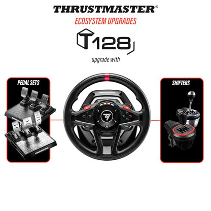 Thrustmaster T128X, Force Feedback Racing Wheel with Magnetic Pedals (Compatible with Xbox Series X|S, Xbox One, PC) (Renewed) - style: T128 Xbox | PC