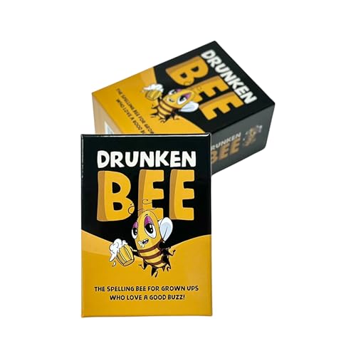 Hilarious Spelling Drinking Game for Adults - Funny Party Games for Game Night - Gifts for Women & Men - Party Accessories for Bachelorette or Housewarming Gift - Multiplayer Fun Games