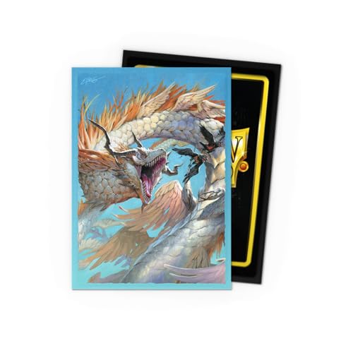 Dragon Shield | Matte Dual Art Sleeves | The Ejsingandr | 100 CT - Smooth & Tough Premium TCG Sleeves | Compatible with Pokemon, One Piece & Magic the Gathering - color: The Ejsingandr