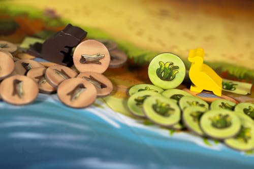Everdell Farshore Essentials Edition | Standalone Strategy Tabletop Game with Fresh Mechanics | Explore the Northern Shores of Everdell | 2–4 Players | Age 10+ | Fantasy Tabletop Game