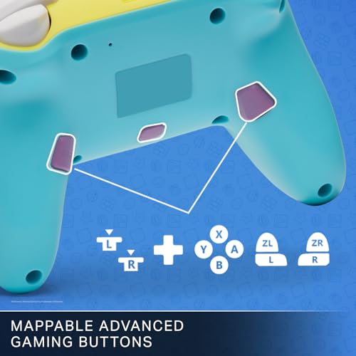 PowerA Enhanced Wireless Controller for Nintendo Switch- Mushroom Kingdom Pop Art, Switch Lite/Switch-OLED Model, Nintendo Switch 2, Gamepad, game controller, Bluetooth controller - color: Mushroom Kingdom Pop Art