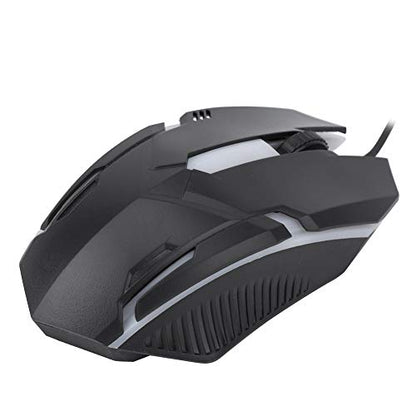 Gaming Mouse Wired,1600DPI Wired Backlight USB Mouse Ergonomic Gaming Notebook Office Gamer Mouse Mice Wired Optical PC Computer Gaming Mice