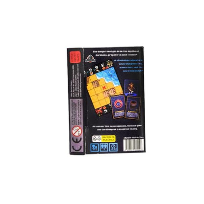 Giga Mech Games One Card Dungeon Adventure Pack, Harbour Clash and Eternal Peak, 2 Expansion Set, Ages 10+