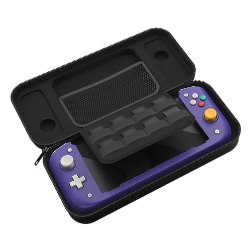 CRKD Nitro Deck Limited Edition with Carry Case - Professional Handheld Deck with Zero Stick Drift for Nintendo Switch and Switch OLED (Retro Purple - Nostalgia Collection) - color: Retro Purple