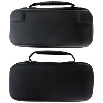 Carry Case for N*intendo Switch/ Switch OLED, Hard Portable Travel Protective Shell Pouch with Pockets for Games & Accessories, Shockproof Lightweight Carrying Case for Console & Joycons - Black