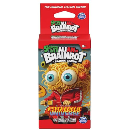 Skifidol Italian Brainrot Official Trading Card Game 5-Pack Blind Booster Box, 35 Cards of Wave 1: Psychedelic Universe, Collectible TCG, for Ages 8 & Up - style: 5-Pack Blind Booster Box, 35 Cards