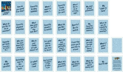 Trainers Warehouse Unzip It! Deck - Common Ground | Conversation Starters | Stimulate Conversations | Set of 30 Unique Prompt Cards (Common Ground Deck Only) - color: Common Ground Deck Only