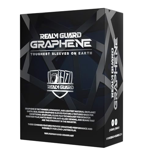 (Grim Reaper) 100% Hand-Drawn 100ct Textured Matte TCG/MTG Card Art Sleeves by Realm Guard - style: Graphene