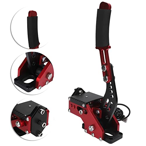64 Bit USB PC Handbrake, Sim Handbrake Compatible for Logitech G27 G25 G29 T500 T300 Fanatecosw LFS Dirt Linear E Brake, Gaming Handbrake