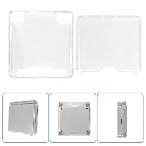 Anti-Scratch Hard Transparent PC Protective Cases Shell Cover, Compatible with Gameboy Advance Case Gameboy Sp Clear PC Cover For Console Gaming Accessory