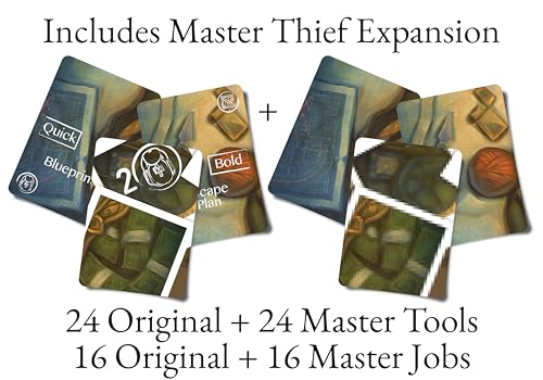 Exactly As Planned | A 5-Minute, Real-Time, Cooperative Board Game | Five Unique Heists for 1-5 Players