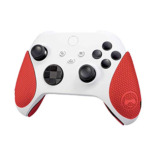 KontrolFreek Performance Grips for Xbox One and Xbox Series X Controller (Inferno Red) - color: Inferno Red